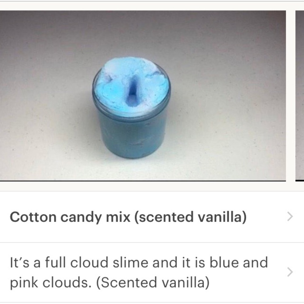 8oz Cotton Candy Slime